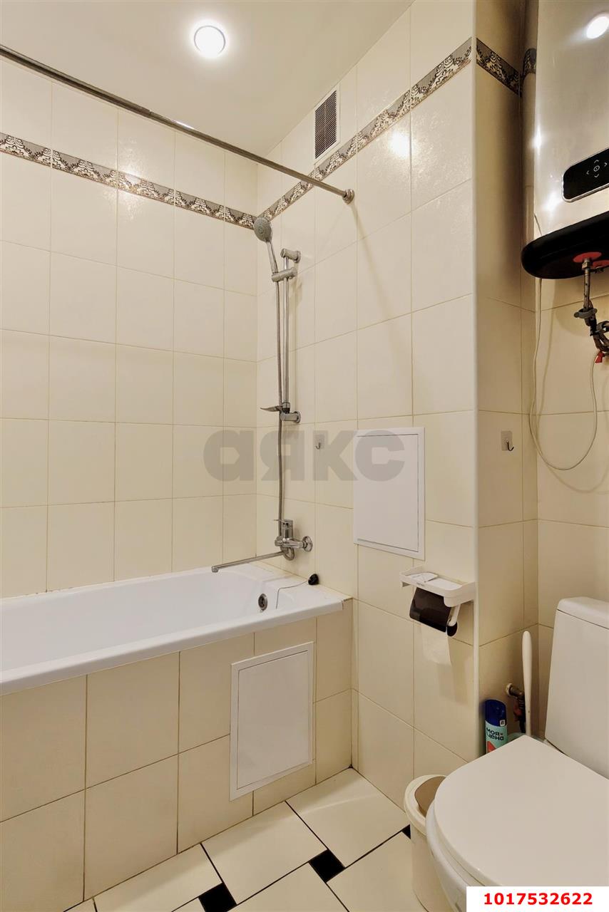 Фото №10: 1-комнатная квартира <span class="whitespace-nowrap">43 м²</span>, <span class="whitespace-nowrap">7/10 эт.</span> - Краснодар, Прикубанский внутригородской округ, Россинского, мкр. жилой комплекс Инсити-Парк, ул. Командорская, 1/3