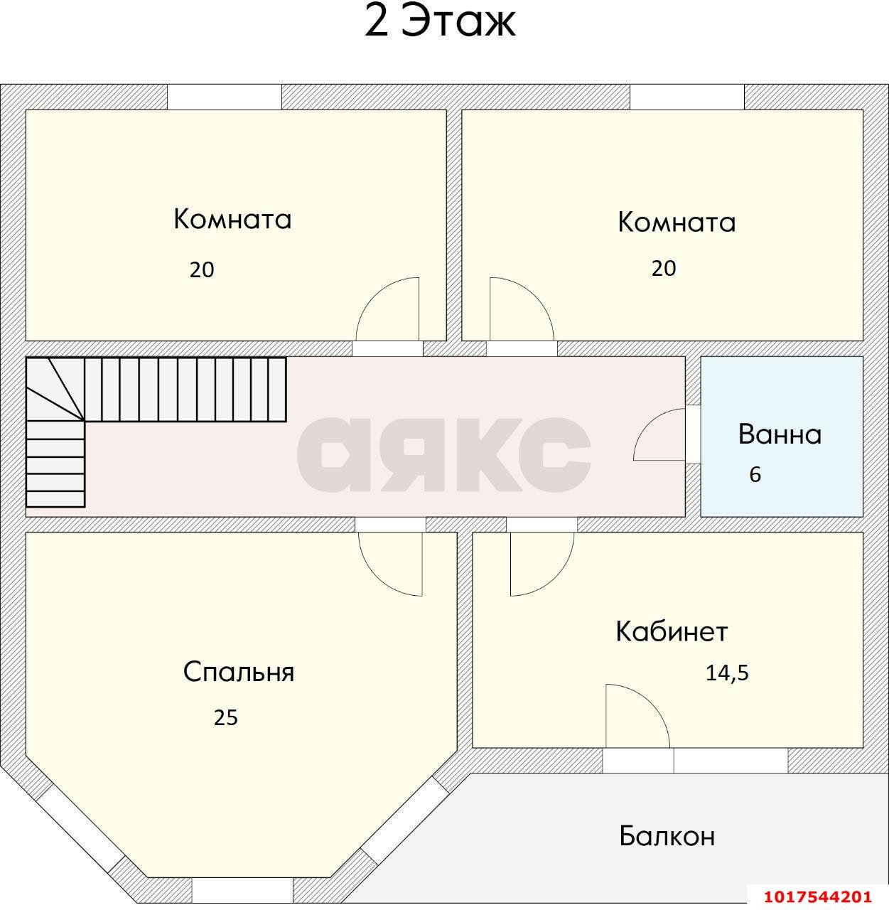 Фото №3: Дом <span class="whitespace-nowrap">240 м²</span> <span class="whitespace-nowrap">+ 6 сот.</span>, <span class="whitespace-nowrap">2 эт.</span> - Краснодар, Прикубанский внутригородской округ, мкр. Северный, ул. Академика Губкина, 147