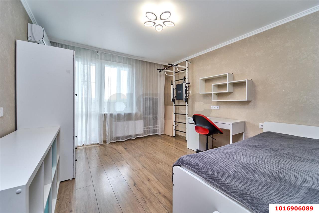Фото №3: 3-комнатная квартира <span class="whitespace-nowrap">78 м²</span>, <span class="whitespace-nowrap">12/16 эт.</span> - Краснодар, Карасунский внутригородской округ, мкр. Почтовый, ул. имени Валерия Гассия, 22