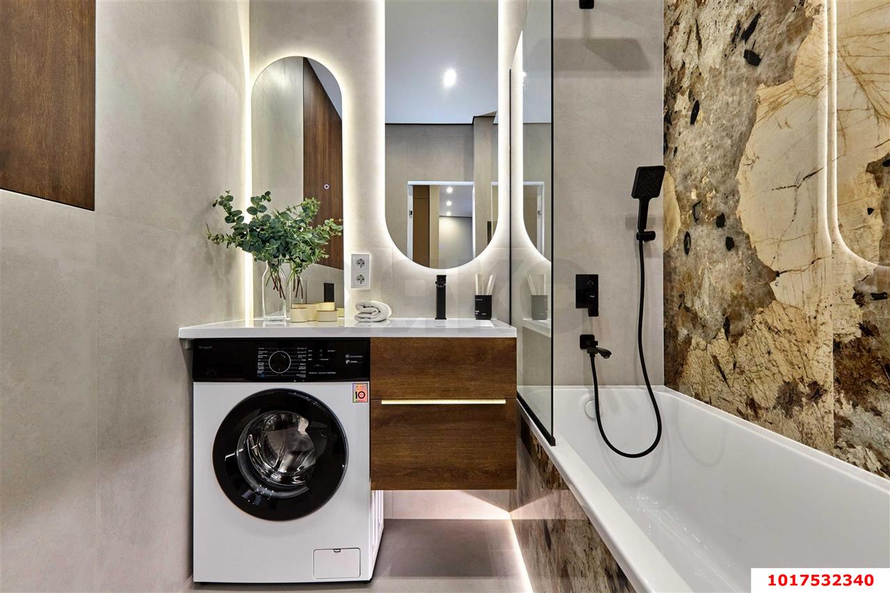 Фото №10: 1-комнатная квартира <span class="whitespace-nowrap">35 м²</span>, <span class="whitespace-nowrap">9/24 эт.</span> - Краснодар, Центральный внутригородской округ, Табачная Фабрика, мкр. ЖК Все Свои Вип, ул. Колхозная, 5/2к3