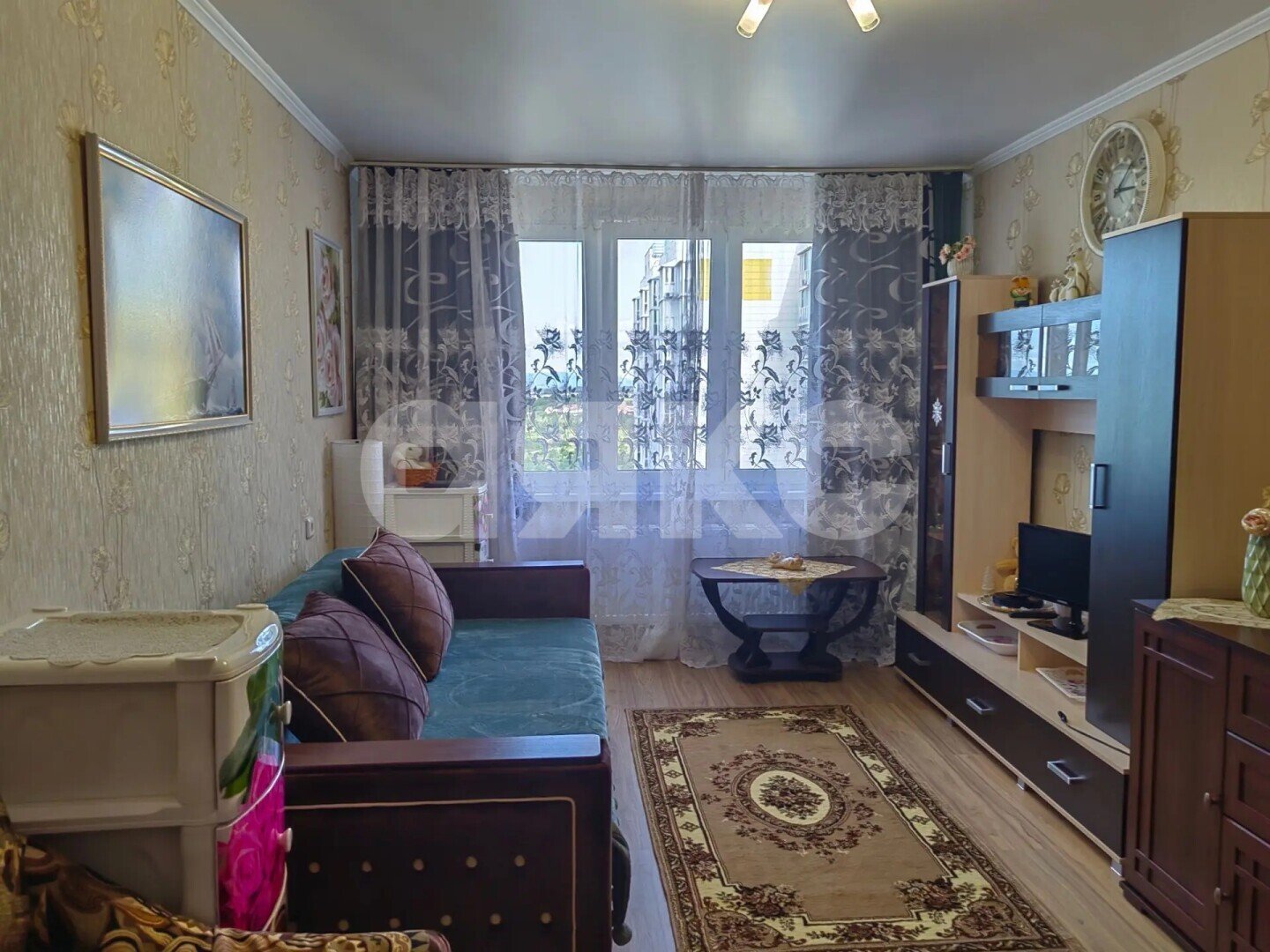 Фото №1: 1-комнатная квартира <span class="whitespace-nowrap">37 м²</span>, <span class="whitespace-nowrap">13/16 эт.</span> - Анапа, Горгиппия, мкр. жилой комплекс Горгиппия, ул. Адмирала Пустошкина, 22к4