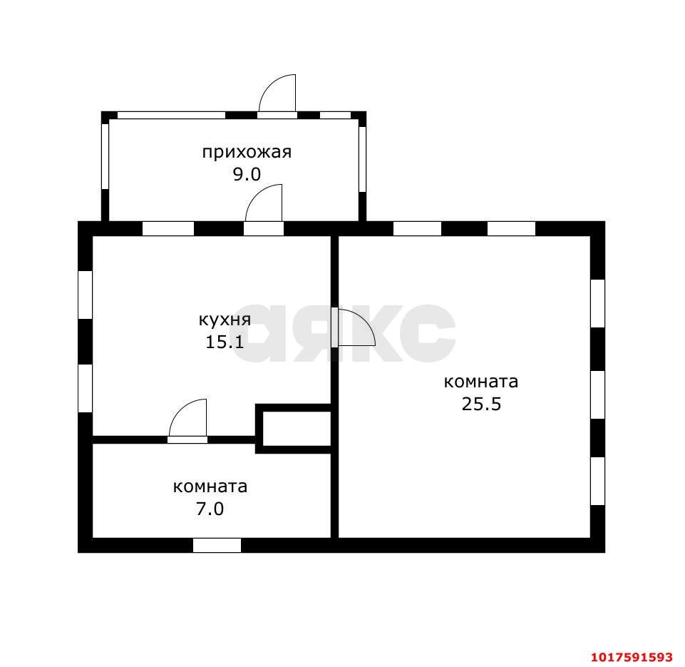 Фото №10: Дом <span class="whitespace-nowrap">56 м²</span> <span class="whitespace-nowrap">+ 18 сот.</span>, <span class="whitespace-nowrap">1 эт.</span> - Привольная, ул. Широкая