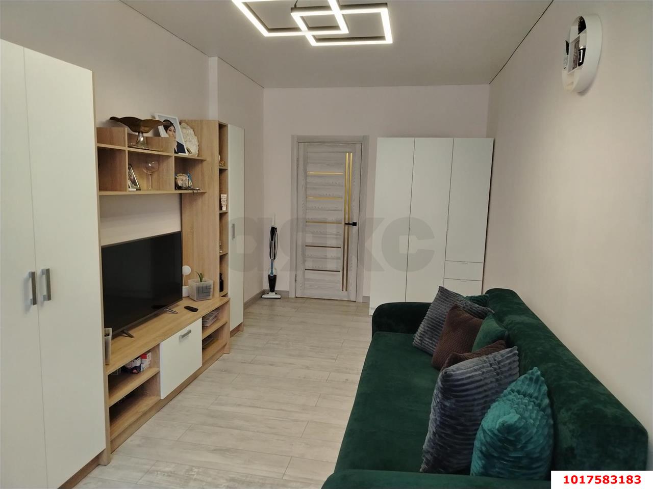 Фото №4: 1-комнатная квартира <span class="whitespace-nowrap">44 м²</span>, <span class="whitespace-nowrap">5/16 эт.</span> - Краснодар, Прикубанский внутригородской округ, мкр. ЖК Хорошая Погода, ул. Кирилла Россинского, 3/2к1
