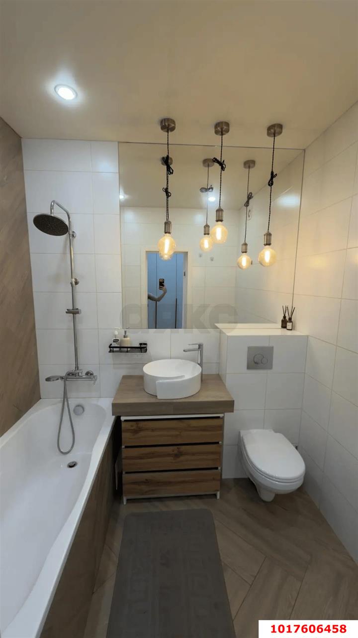 Фото №7: 1-комнатная квартира <span class="whitespace-nowrap">38 м²</span>, <span class="whitespace-nowrap">17/18 эт.</span> - Краснодар, Прикубанский внутригородской округ, жилой комплекс Мозаика, ж/м имени Демьяна Бедного, ул. Степная, 1/1