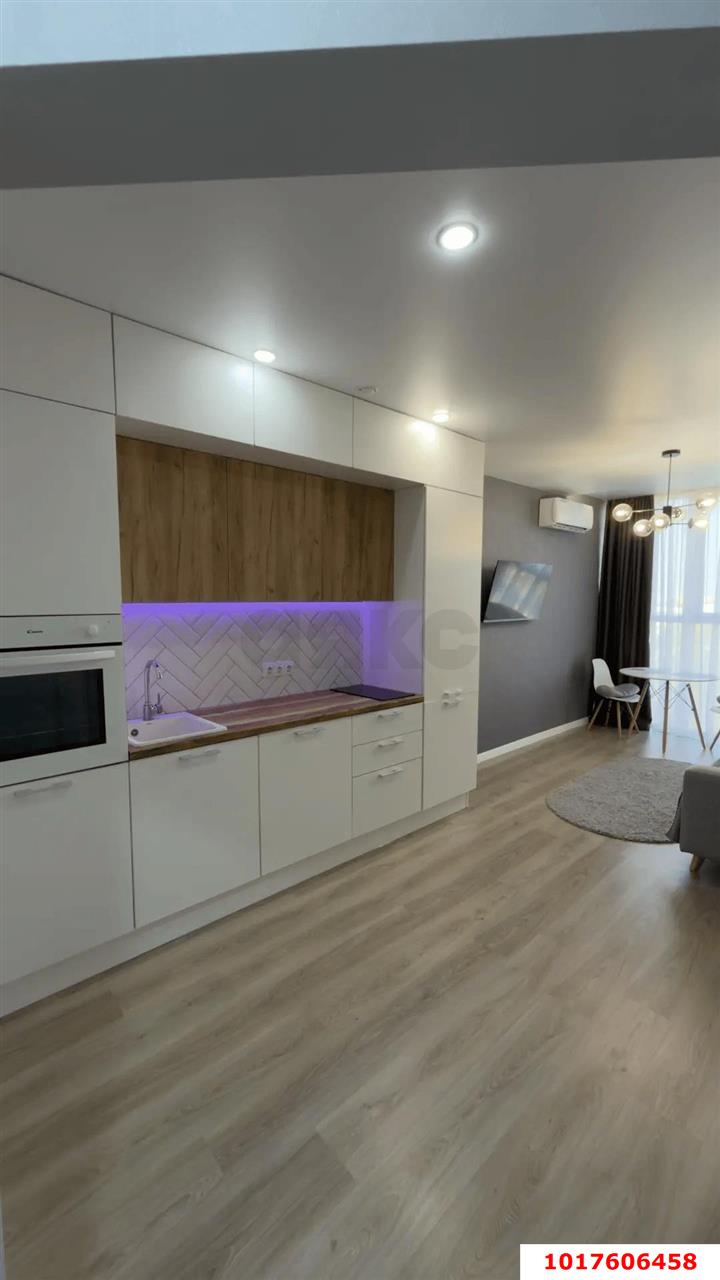 Фото №6: 1-комнатная квартира <span class="whitespace-nowrap">38 м²</span>, <span class="whitespace-nowrap">17/18 эт.</span> - Краснодар, Прикубанский внутригородской округ, жилой комплекс Мозаика, ж/м имени Демьяна Бедного, ул. Степная, 1/1
