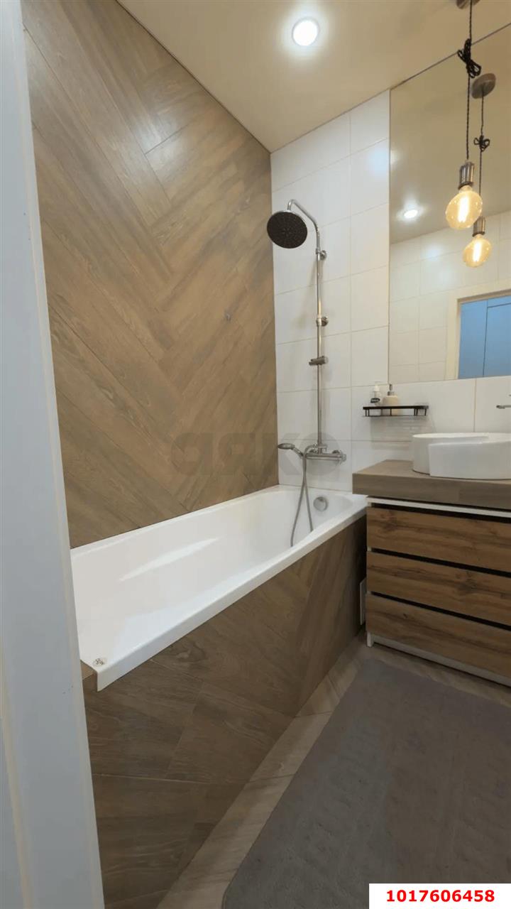 Фото №8: 1-комнатная квартира <span class="whitespace-nowrap">38 м²</span>, <span class="whitespace-nowrap">17/18 эт.</span> - Краснодар, Прикубанский внутригородской округ, жилой комплекс Мозаика, ж/м имени Демьяна Бедного, ул. Степная, 1/1