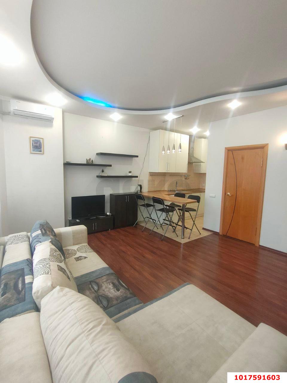 Фото №3: 1-комнатная квартира <span class="whitespace-nowrap">53 м²</span>, <span class="whitespace-nowrap">8/14 эт.</span> - Краснодар, Прикубанский внутригородской округ, Фестивальный, мкр. Солнечный, пр-кт Константина Образцова, 22
