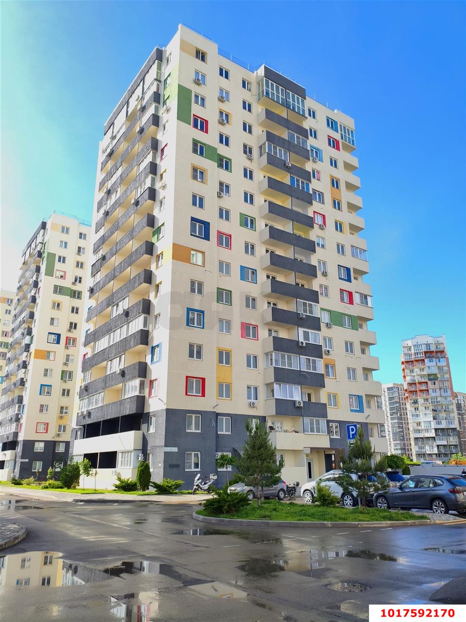 Фото №2: 2-комнатная квартира <span class="whitespace-nowrap">55 м²</span>, <span class="whitespace-nowrap">14/16 эт.</span> - Краснодар, Прикубанский внутригородской округ, мкр. жилой комплекс Южане, ул. Даниила Смоляна, 71к1