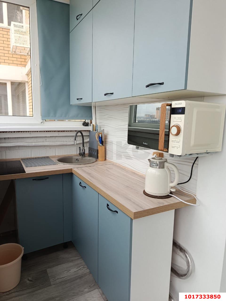 Фото №5: Студия <span class="whitespace-nowrap">27 м²</span>, <span class="whitespace-nowrap">8/18 эт.</span> - Краснодар, Центральный внутригородской округ, Табачная Фабрика, мкр. ЖК Все Свои Вип, ул. Колхозная, 5/2к3