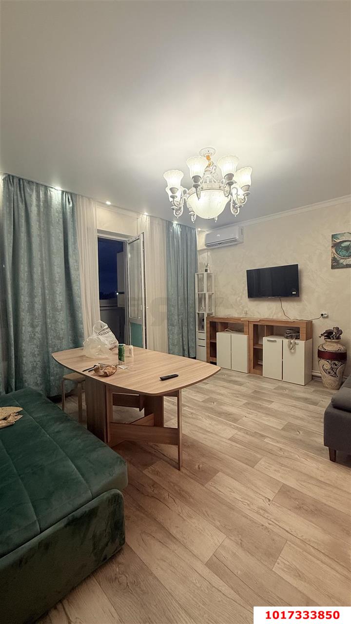 Фото №2: Студия <span class="whitespace-nowrap">27 м²</span>, <span class="whitespace-nowrap">8/18 эт.</span> - Краснодар, Центральный внутригородской округ, Табачная Фабрика, мкр. ЖК Все Свои Вип, ул. Колхозная, 5/2к3