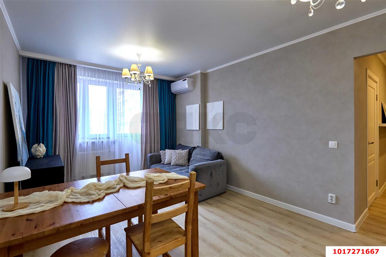 Фото №4: 1-комнатная квартира <span class="whitespace-nowrap">45 м²</span>, <span class="whitespace-nowrap">8/12 эт.</span> - Краснодар, Прикубанский внутригородской округ, мкр. жилой комплекс Спортивная Деревня, ул. Западный Обход, 42к4