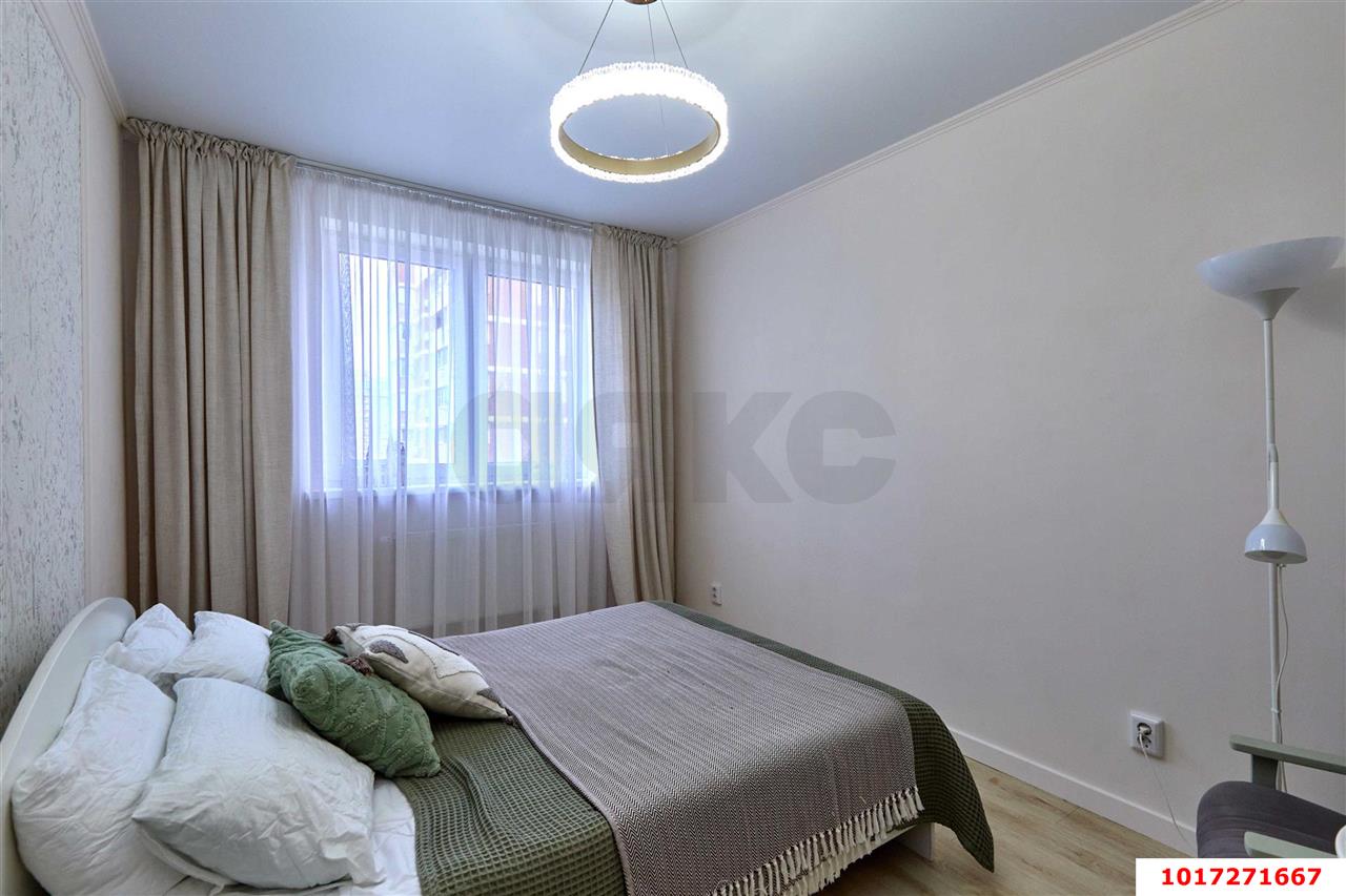 Фото №5: 1-комнатная квартира <span class="whitespace-nowrap">45 м²</span>, <span class="whitespace-nowrap">8/12 эт.</span> - Краснодар, Прикубанский внутригородской округ, мкр. жилой комплекс Спортивная Деревня, ул. Западный Обход, 42к4