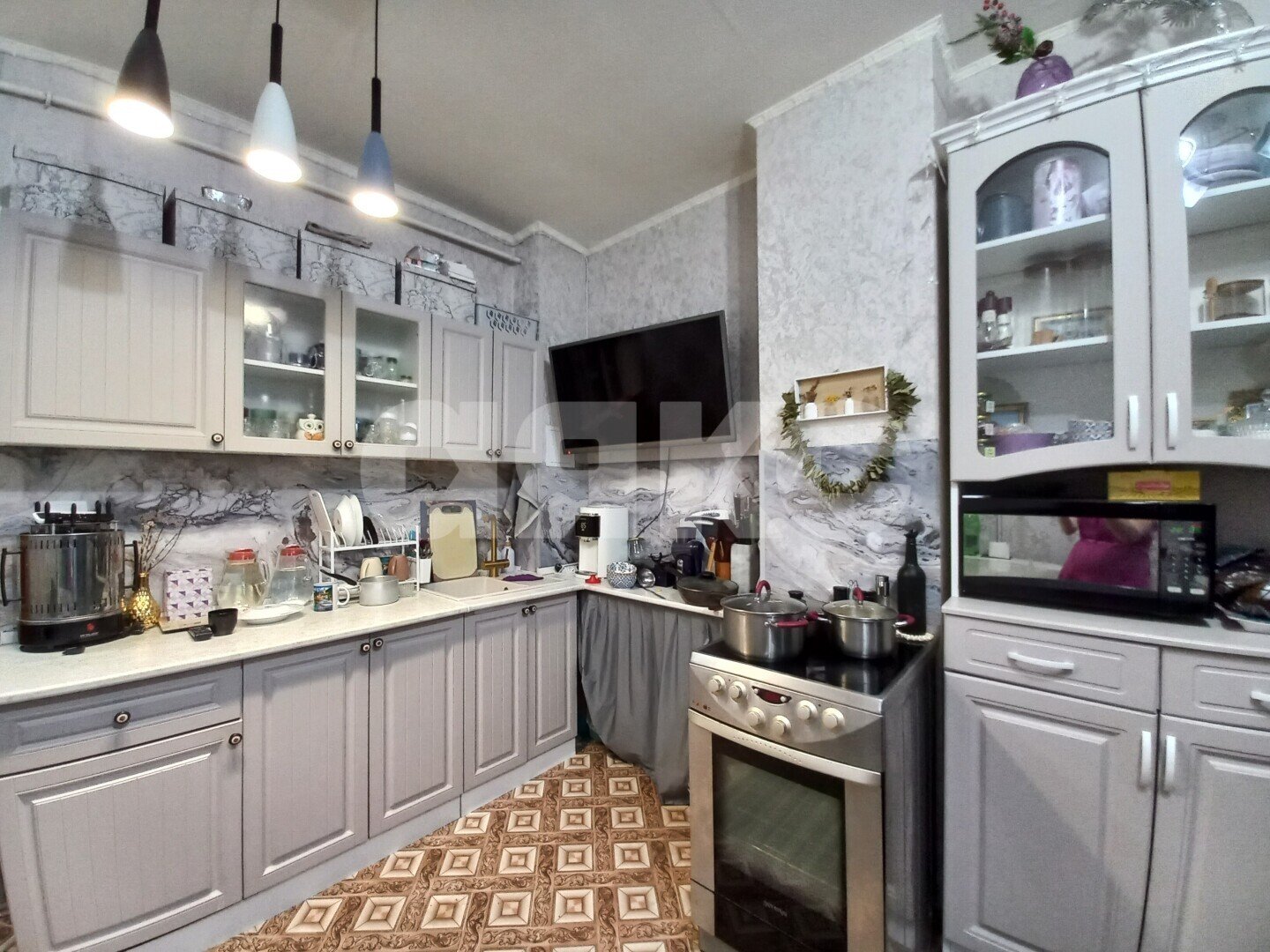 Фото №2: 3-комнатная квартира <span class="whitespace-nowrap">70 м²</span>, <span class="whitespace-nowrap">11/11 эт.</span> - Волгоград, р. Краснооктябрьский, ул. Депутатская, 11А