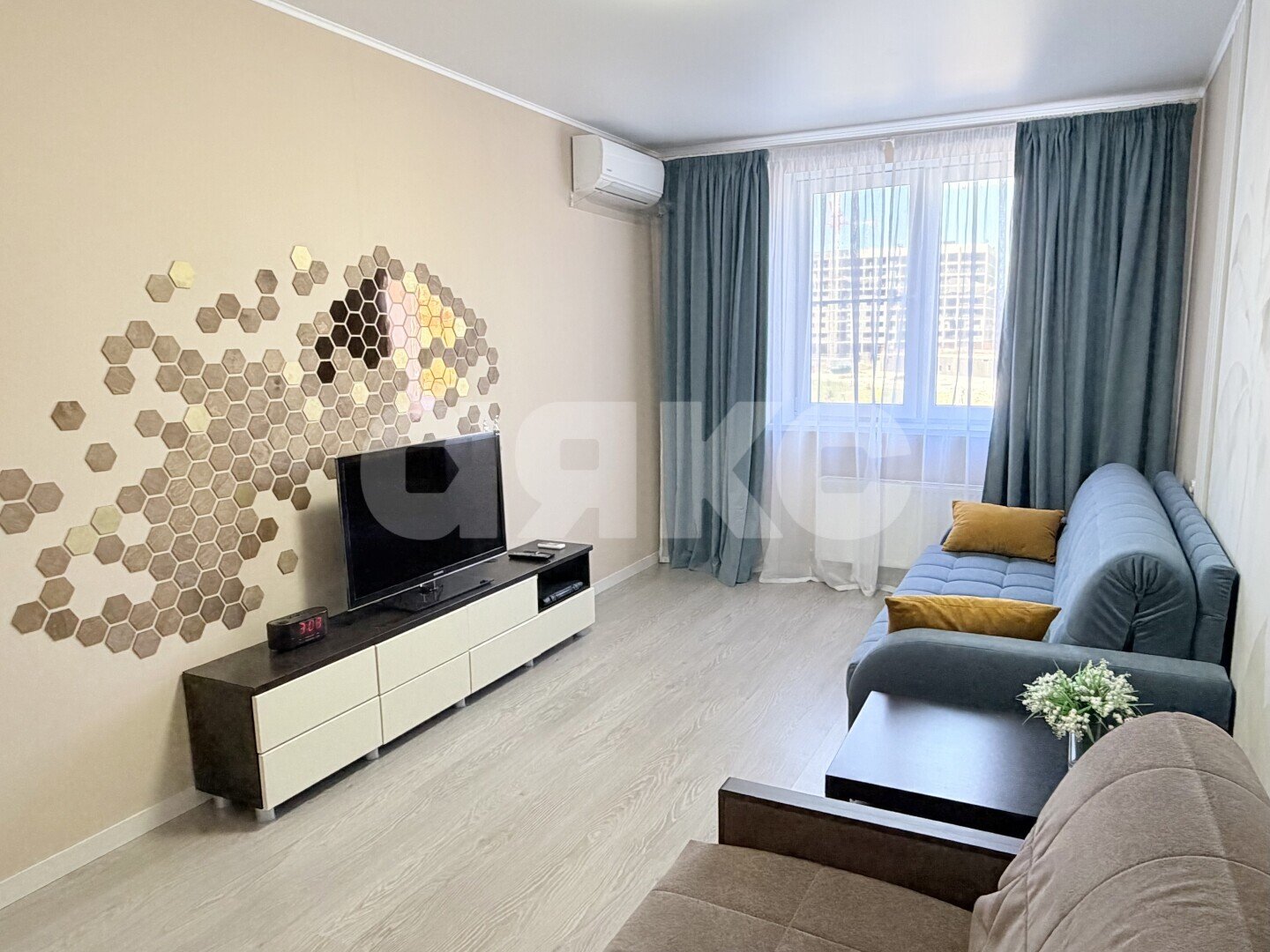 Фото №8: 1-комнатная квартира <span class="whitespace-nowrap">45 м²</span>, <span class="whitespace-nowrap">2/6 эт.</span> - Анапа, мкр. ЖК Бельведер, ул. Таманская, 121к6