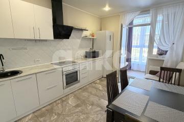 Фото №1: 1-комнатная квартира <span class="whitespace-nowrap">45 м²</span>, <span class="whitespace-nowrap">2/6 эт.</span> - Анапа, мкр. ЖК Бельведер, ул. Таманская, 121к6