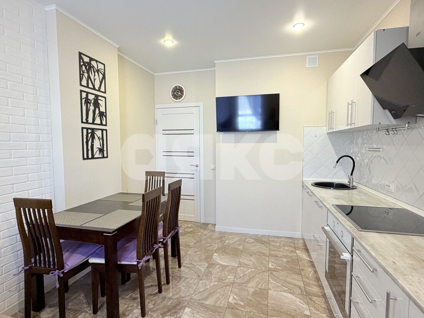 Фото №7: 1-комнатная квартира <span class="whitespace-nowrap">45 м²</span>, <span class="whitespace-nowrap">2/6 эт.</span> - Анапа, мкр. ЖК Бельведер, ул. Таманская, 121к6