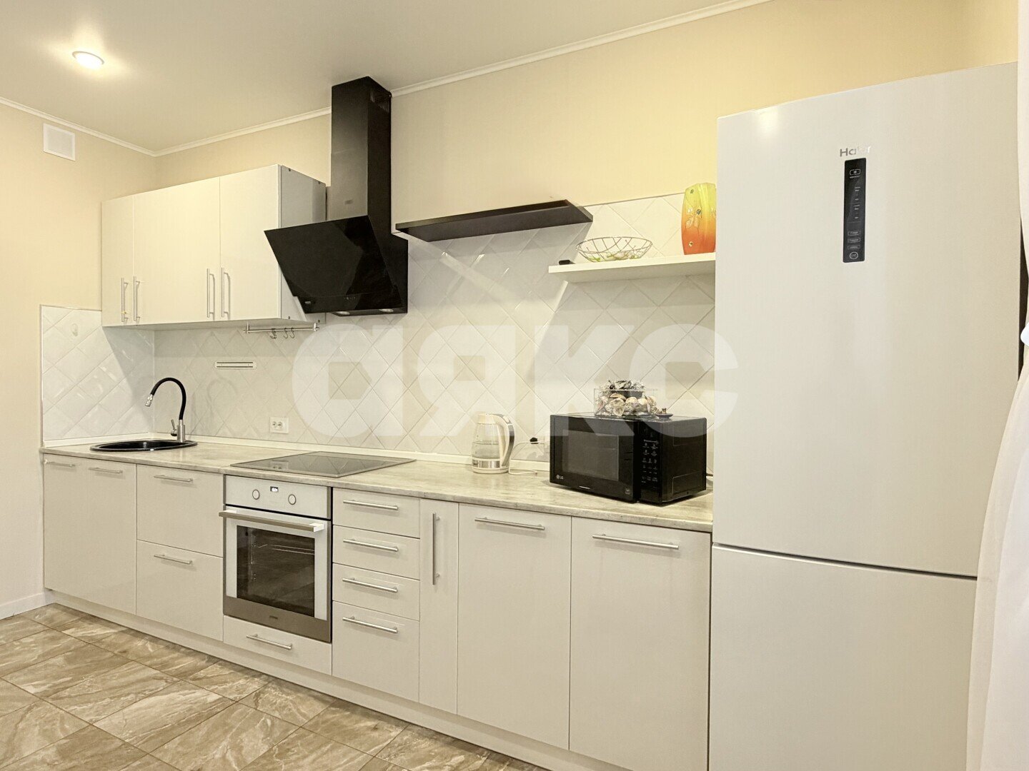 Фото №3: 1-комнатная квартира <span class="whitespace-nowrap">45 м²</span>, <span class="whitespace-nowrap">2/6 эт.</span> - Анапа, мкр. ЖК Бельведер, ул. Таманская, 121к6