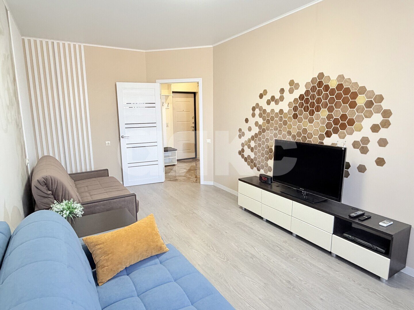 Фото №10: 1-комнатная квартира <span class="whitespace-nowrap">45 м²</span>, <span class="whitespace-nowrap">2/6 эт.</span> - Анапа, мкр. ЖК Бельведер, ул. Таманская, 121к6