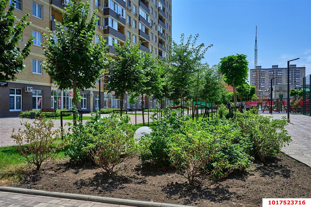Фото №18: 1-комнатная квартира <span class="whitespace-nowrap">40 м²</span>, <span class="whitespace-nowrap">8/16 эт.</span> - Краснодар, Прикубанский внутригородской округ, мкр. жилой комплекс Дыхание, ул. Лётчика Позднякова, 2к20