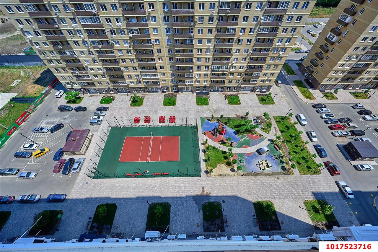 Фото №16: 1-комнатная квартира <span class="whitespace-nowrap">40 м²</span>, <span class="whitespace-nowrap">8/16 эт.</span> - Краснодар, Прикубанский внутригородской округ, мкр. жилой комплекс Дыхание, ул. Лётчика Позднякова, 2к20
