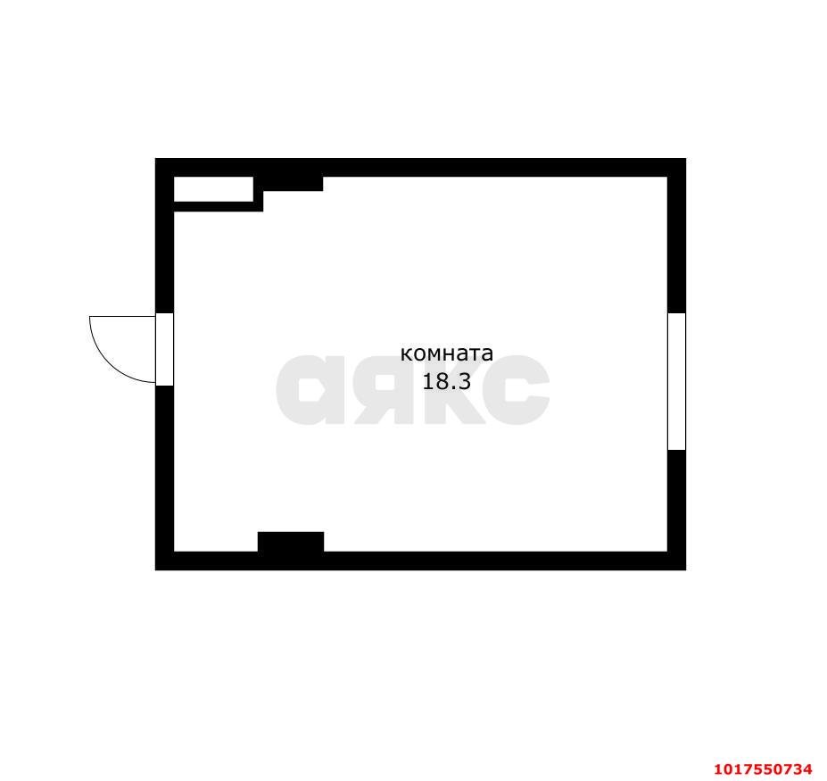 Фото №6: Комната <span class="whitespace-nowrap">18 м²</span>, <span class="whitespace-nowrap">1/2 эт.</span> - Краснодар, Западный внутригородской округ, мкр. Центральный, ул. Красная, 87