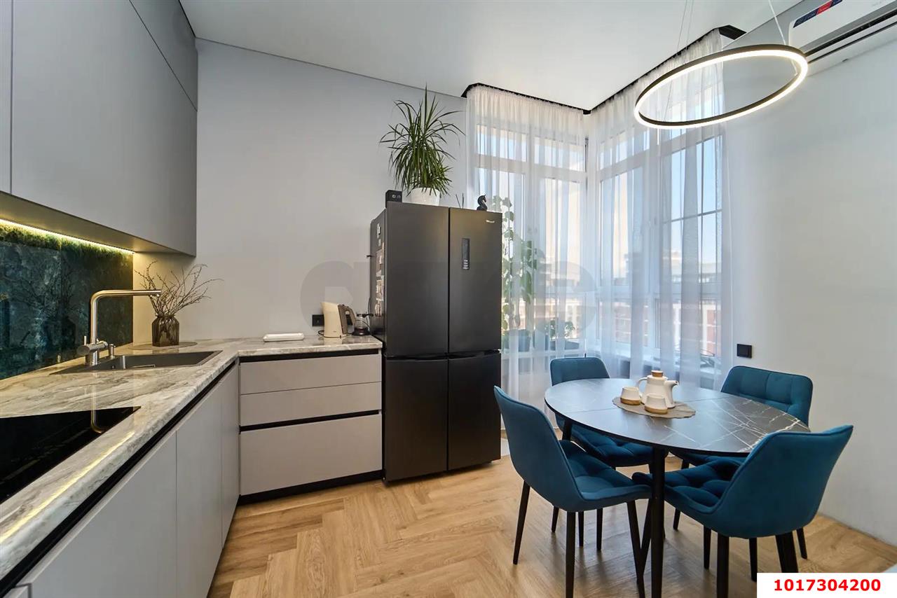 Фото №2: 3-комнатная квартира <span class="whitespace-nowrap">74 м²</span>, <span class="whitespace-nowrap">15/17 эт.</span> - Краснодар, Прикубанский внутригородской округ, мкр. жилой комплекс Самолёт-6, ул. Ивана Беличенко, 92к4