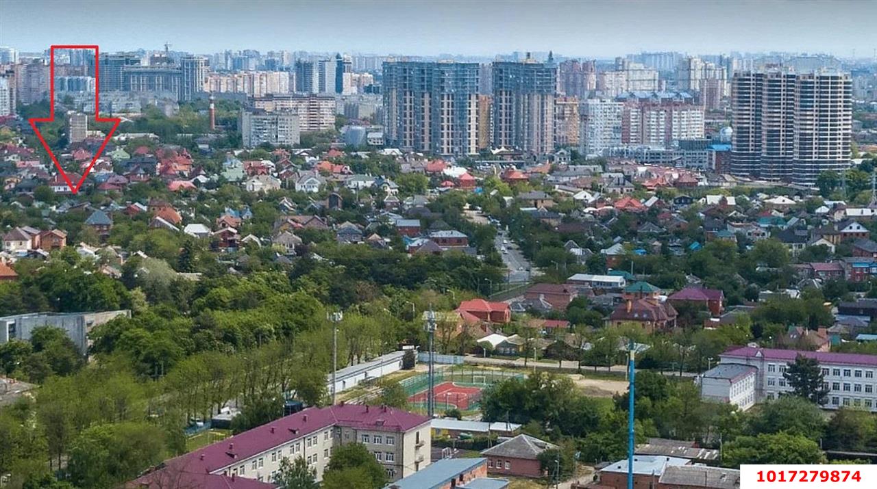 Фото №1: Земельный участок под ИЖС <span class="whitespace-nowrap">5.86 сот.</span> - Краснодар, Прикубанский внутригородской округ, мкр. Славянский, пр-д 3-й Линии, 117