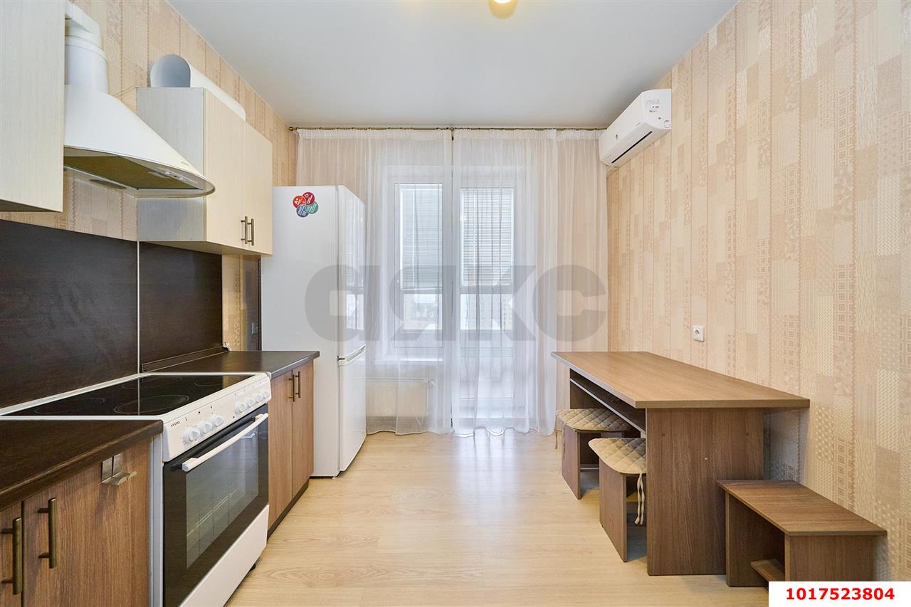 Фото №3: 1-комнатная квартира <span class="whitespace-nowrap">45 м²</span>, <span class="whitespace-nowrap">9/18 эт.</span> - Краснодар, Карасунский внутригородской округ, Хлопчато-бумажный Комбинат, мкр. жилой комплекс Элегант, ул. Старокубанская, 137к2