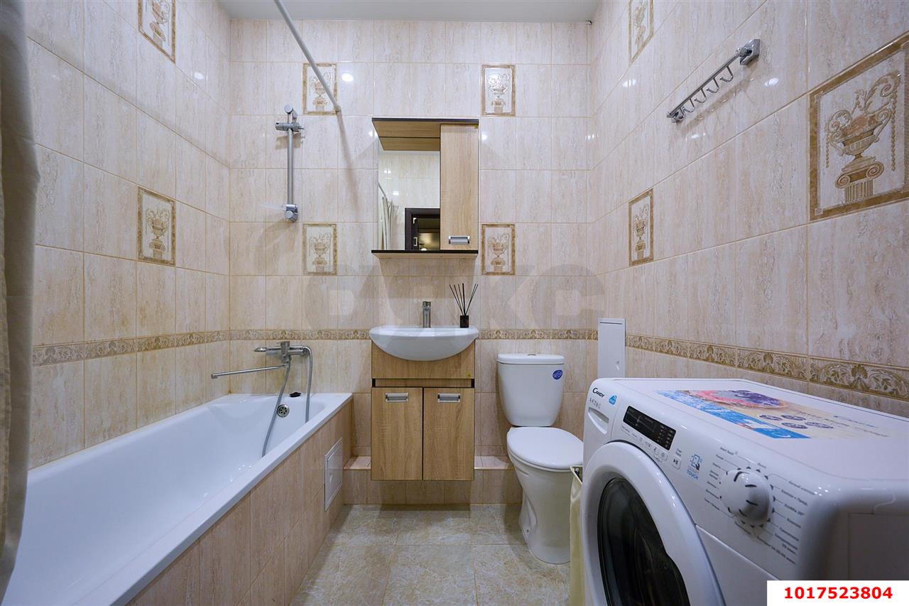 Фото №7: 1-комнатная квартира <span class="whitespace-nowrap">45 м²</span>, <span class="whitespace-nowrap">9/18 эт.</span> - Краснодар, Карасунский внутригородской округ, Хлопчато-бумажный Комбинат, мкр. жилой комплекс Элегант, ул. Старокубанская, 137к2