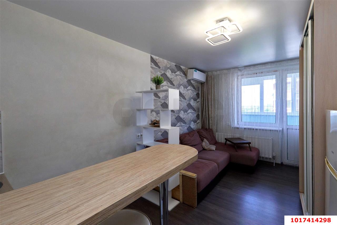 Фото №2: Студия <span class="whitespace-nowrap">25 м²</span>, <span class="whitespace-nowrap">7/8 эт.</span> - Краснодар, Прикубанский внутригородской округ, отделение № 2 Агрофирмы Солнечная, мкр. жилой комплекс Движение, ул. Западный Обход, 38/1к2