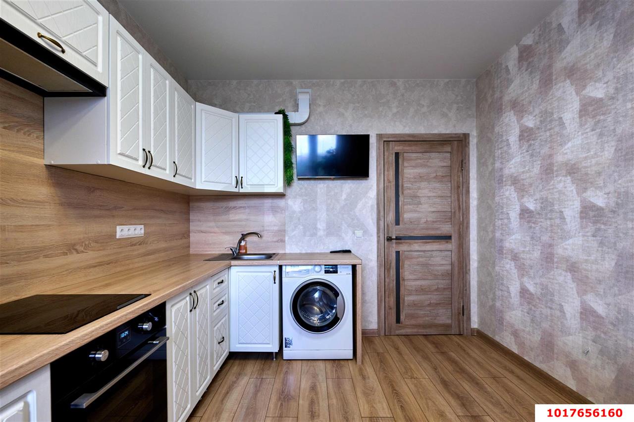 Фото №2: 1-комнатная квартира <span class="whitespace-nowrap">40 м²</span>, <span class="whitespace-nowrap">6/25 эт.</span> - Краснодар, Карасунский внутригородской округ, ж/м Пашковский, ул. Бородинская, 156/2
