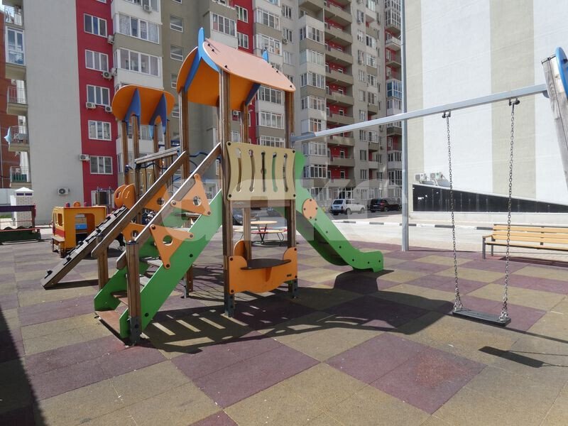 Фото №20: 1-комнатная квартира <span class="whitespace-nowrap">47 м²</span>, <span class="whitespace-nowrap">17/18 эт.</span> - Анапа, мкр. жилой комплекс Лермонтово, ул. Лермонтова, 118А