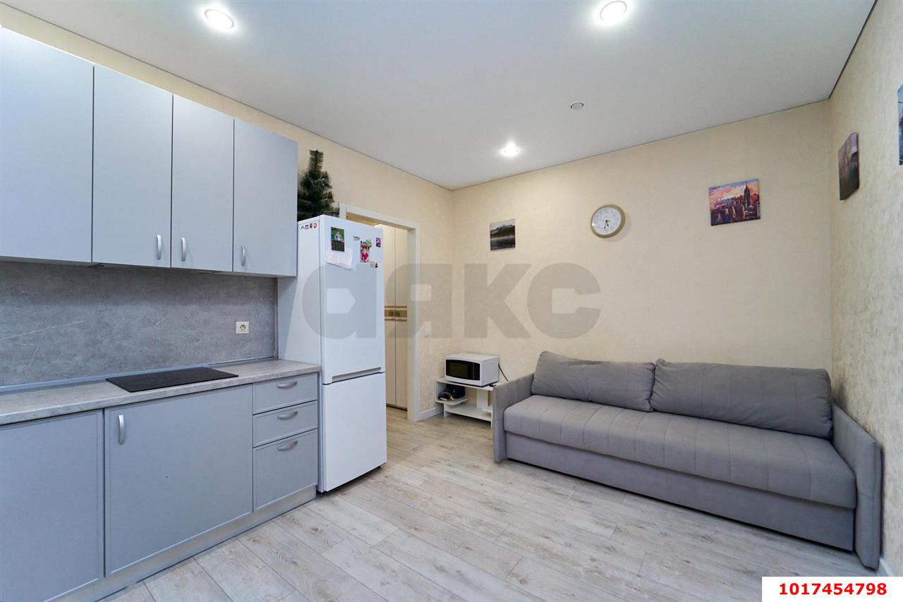 Фото №1: 1-комнатная квартира <span class="whitespace-nowrap">40 м²</span>, <span class="whitespace-nowrap">22/24 эт.</span> - Краснодар, Прикубанский внутригородской округ, Россинского, мкр. жилой комплекс Дружный-2, б-р Адмиралтейский, 3к2