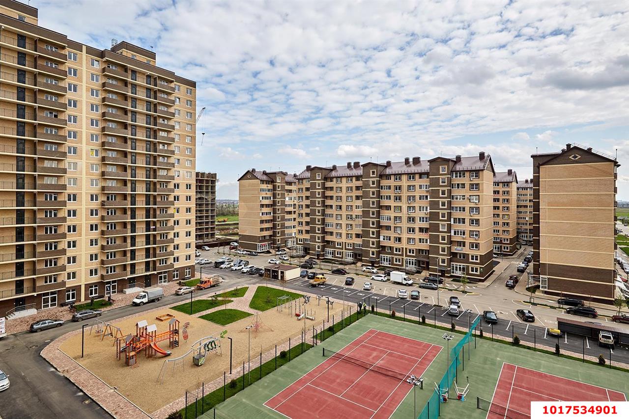 Фото №2: 2-комнатная квартира <span class="whitespace-nowrap">58 м²</span>, <span class="whitespace-nowrap">5/16 эт.</span> - Краснодар, Прикубанский внутригородской округ, мкр. жилой комплекс Дыхание, ул. Лётчика Позднякова, 2к20