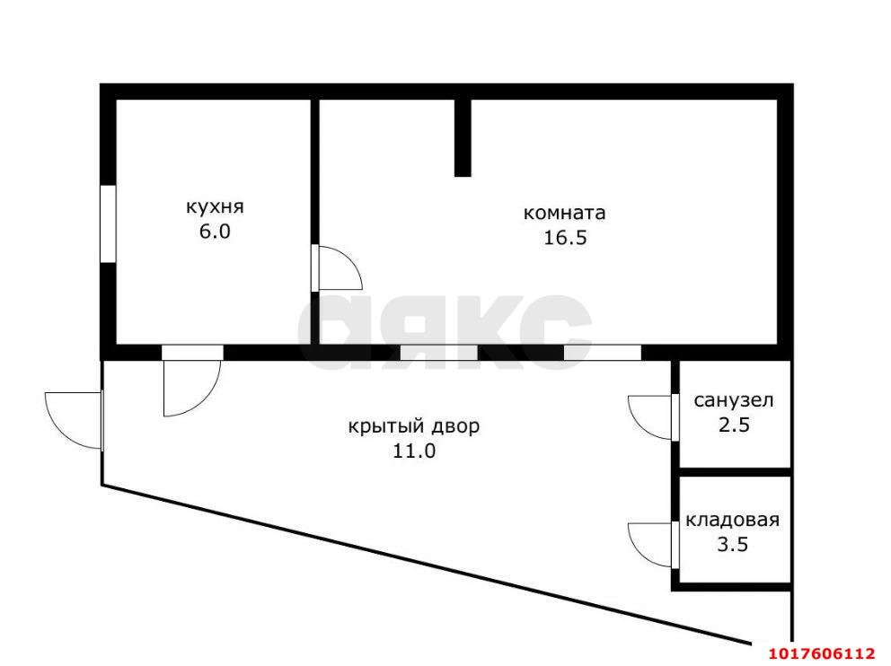 Фото №18: 1-комнатная квартира <span class="whitespace-nowrap">40 м²</span>, <span class="whitespace-nowrap">1/1 эт.</span> - Краснодар, Центральный внутригородской округ, мкр. Центральный, ул. Гоголя, 75