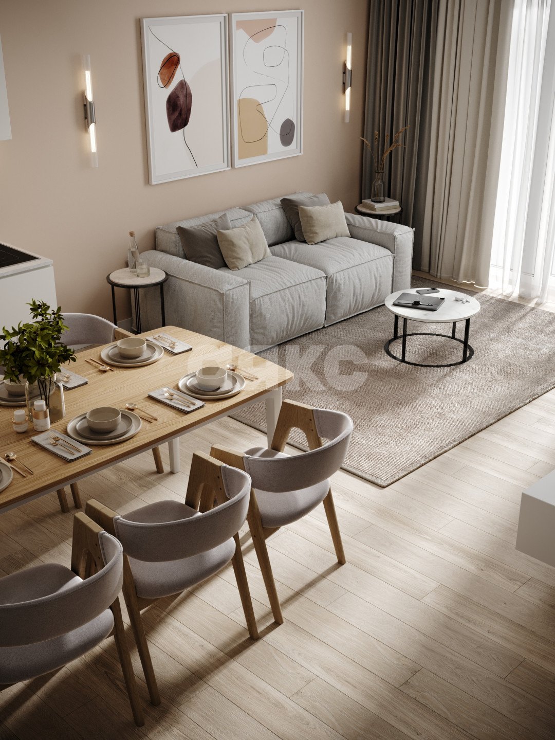 Фото №25: Апартаменты <span class="whitespace-nowrap">53 м²</span>, <span class="whitespace-nowrap">4/10 эт.</span> - Анапа, мкр. территория Отельный Комплекс Сан Гарден Хотел Энд СПА