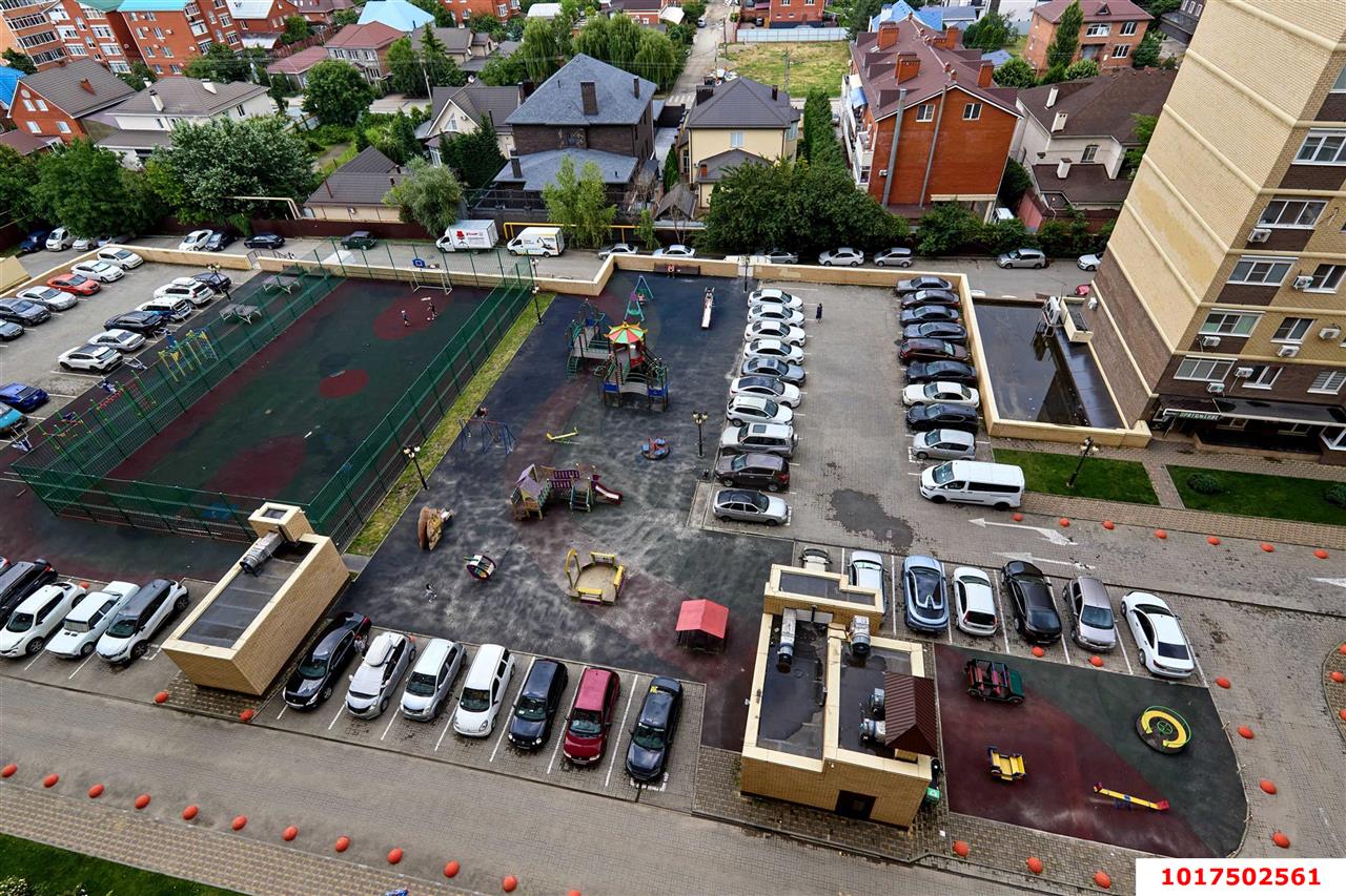 Фото №8: 1-комнатная квартира <span class="whitespace-nowrap">37 м²</span>, <span class="whitespace-nowrap">11/18 эт.</span> - Краснодар, Прикубанский внутригородской округ, Музыкальный, мкр. ЖК Притяжение, ул. Московская, 118к1