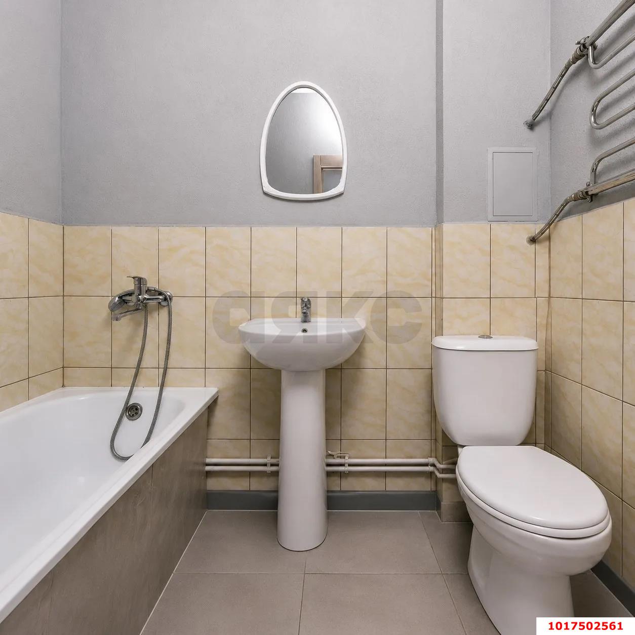 Фото №6: 1-комнатная квартира <span class="whitespace-nowrap">37 м²</span>, <span class="whitespace-nowrap">11/18 эт.</span> - Краснодар, Прикубанский внутригородской округ, Музыкальный, мкр. ЖК Притяжение, ул. Московская, 118к1