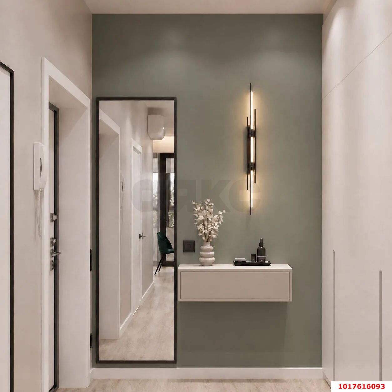 Фото №3: 1-комнатная квартира <span class="whitespace-nowrap">41 м²</span>, <span class="whitespace-nowrap">17/22 эт.</span> - Краснодар, Карасунский внутригородской округ, Хлопчато-бумажный Комбинат, мкр. ЖК Альфа, ул. Уральская, 100/5