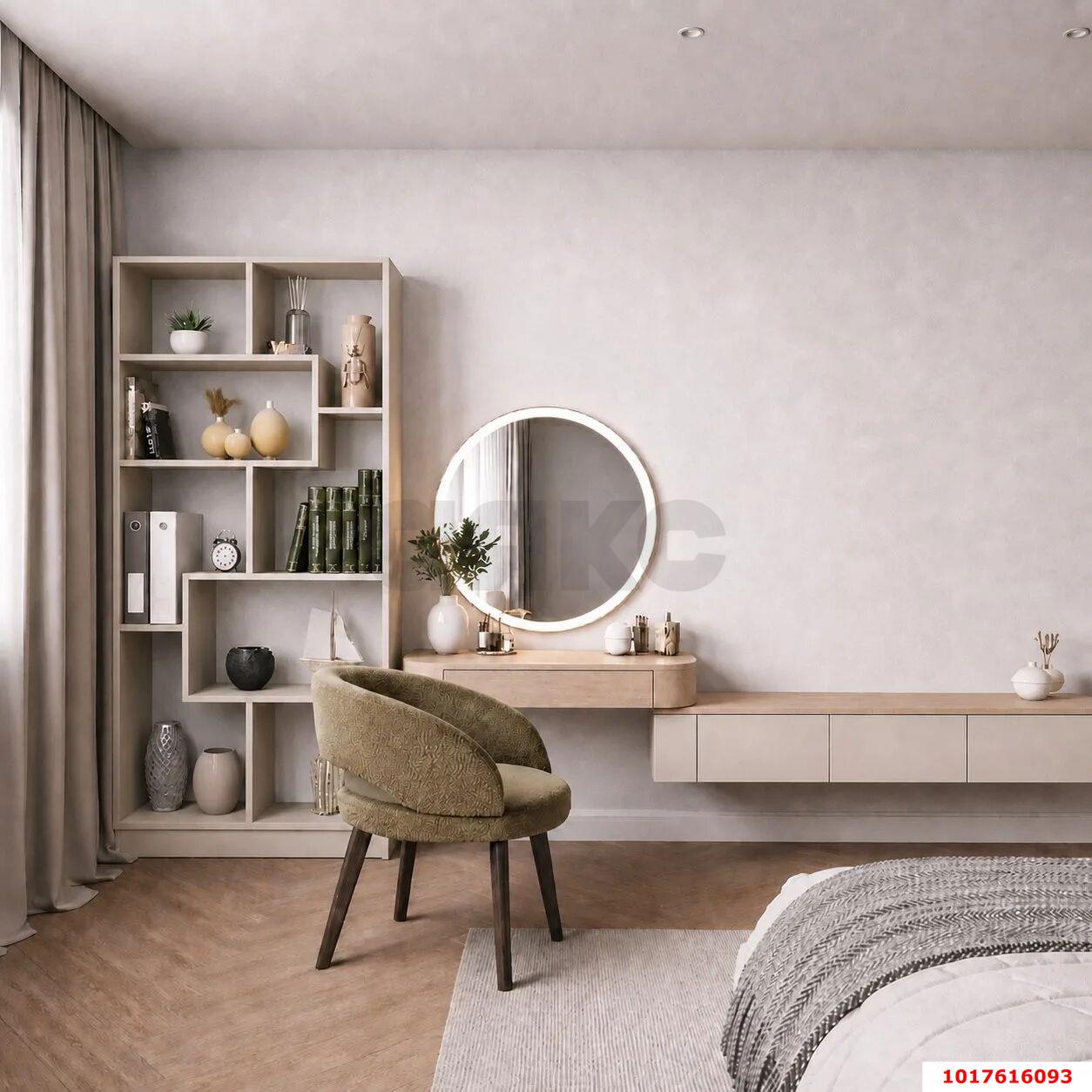 Фото №5: 1-комнатная квартира <span class="whitespace-nowrap">41 м²</span>, <span class="whitespace-nowrap">17/22 эт.</span> - Краснодар, Карасунский внутригородской округ, Хлопчато-бумажный Комбинат, мкр. ЖК Альфа, ул. Уральская, 100/5