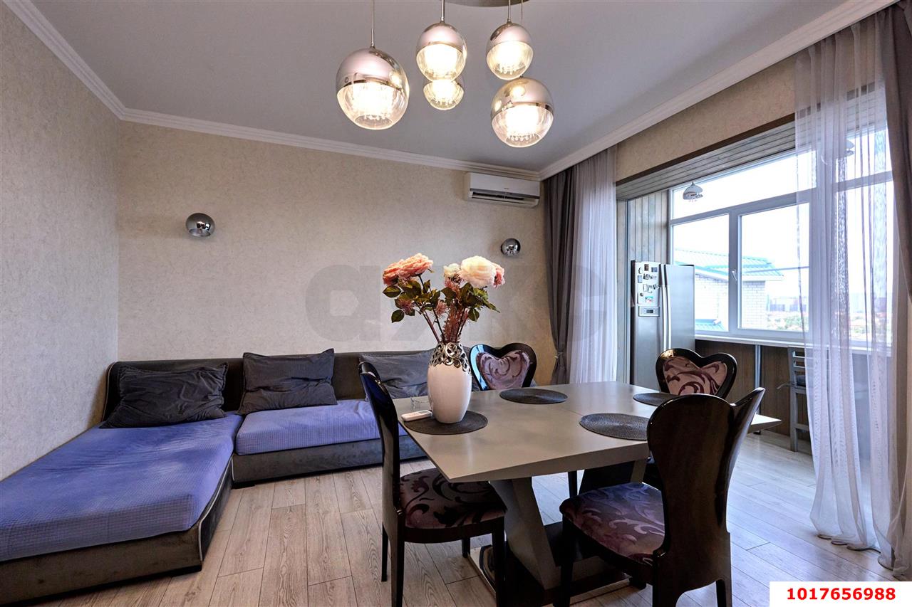 Фото №3: 3-комнатная квартира <span class="whitespace-nowrap">162 м²</span>, <span class="whitespace-nowrap">7/8 эт.</span> - Краснодар, Прикубанский внутригородской округ, мкр. Музыкальный, ул. Шолохова, 35