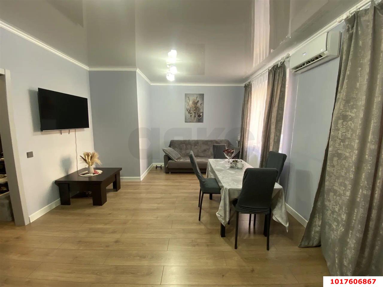 Фото №2: 2-комнатная квартира <span class="whitespace-nowrap">75 м²</span>, <span class="whitespace-nowrap">1/6 эт.</span> - Краснодар, Прикубанский внутригородской округ, ЖК Лучезарный, мкр. Музыкальный, ул. имени Сергея Есенина, 151