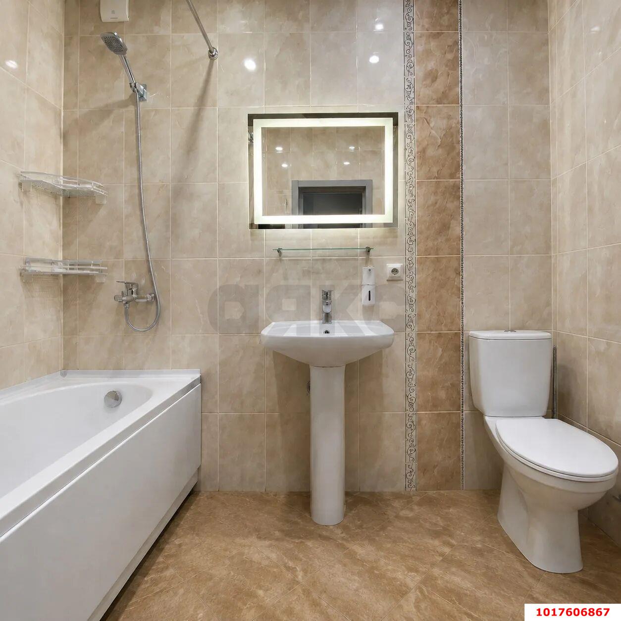 Фото №9: 2-комнатная квартира <span class="whitespace-nowrap">75 м²</span>, <span class="whitespace-nowrap">1/6 эт.</span> - Краснодар, Прикубанский внутригородской округ, ЖК Лучезарный, мкр. Музыкальный, ул. имени Сергея Есенина, 151