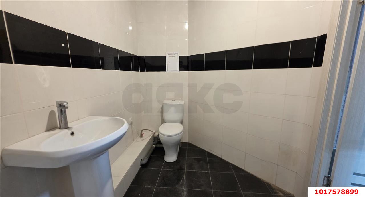 Фото №10: Торговое помещение <span class="whitespace-nowrap">58 м²</span>, <span class="whitespace-nowrap">-1/6 эт.</span> - Краснодар, Прикубанский внутригородской округ, Калинино, Завод Радиоизмерительных Приборов, мкр. жилой комплекс Красивый, пер. Топольковый, 13