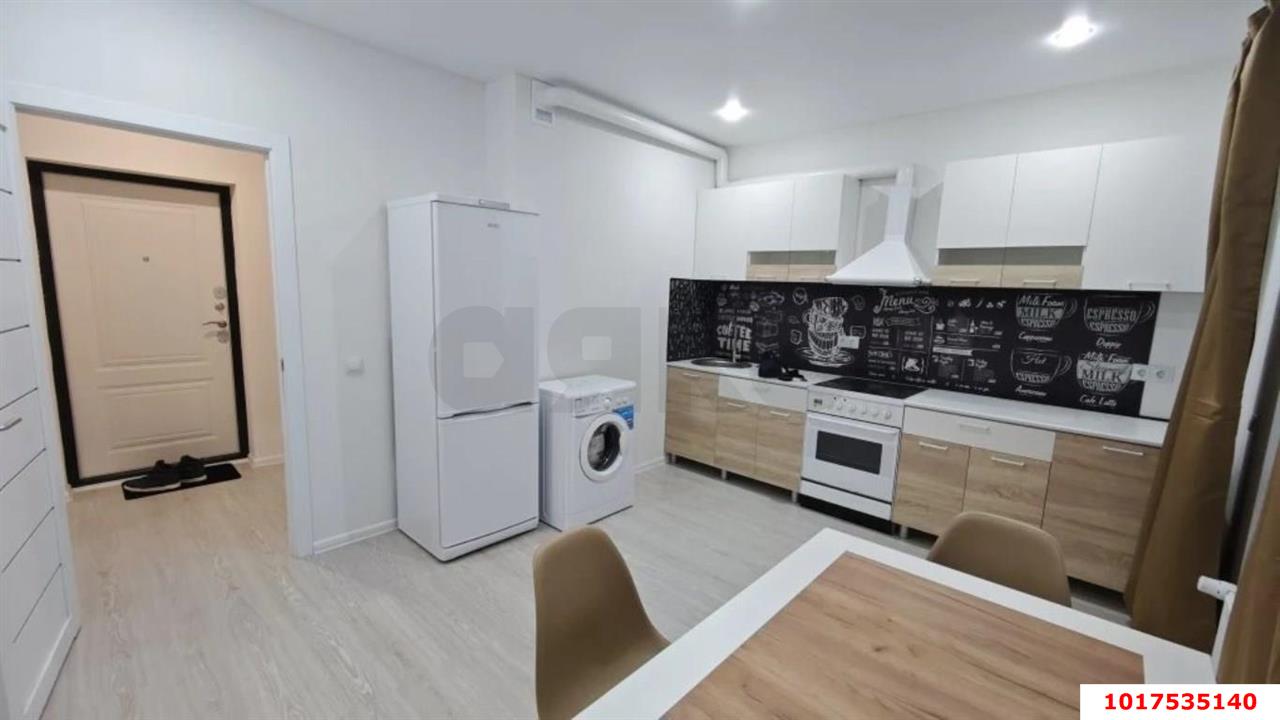 Фото №3: 1-комнатная квартира <span class="whitespace-nowrap">41 м²</span>, <span class="whitespace-nowrap">3/9 эт.</span> - Краснодар, Прикубанский внутригородской округ, мкр. жилой комплекс Новые Сезоны, ул. Скандинавская, 1к3