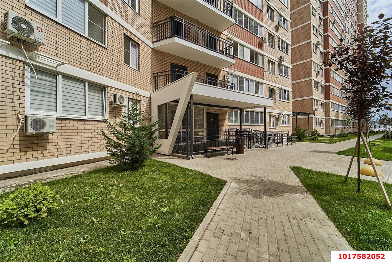 Фото №11: 1-комнатная квартира <span class="whitespace-nowrap">40 м²</span>, <span class="whitespace-nowrap">1/24 эт.</span> - Краснодар, Прикубанский внутригородской округ, мкр. жилой комплекс Грани, ул. Западный Обход, 45