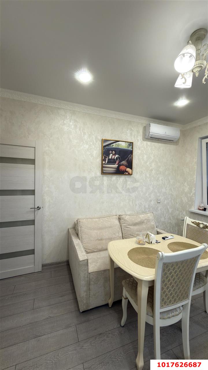 Фото №6: 1-комнатная квартира <span class="whitespace-nowrap">38 м²</span>, <span class="whitespace-nowrap">5/9 эт.</span> - Краснодар, Прикубанский внутригородской округ, мкр. ЖК Красная Площадь, ул. Конгрессная, 23