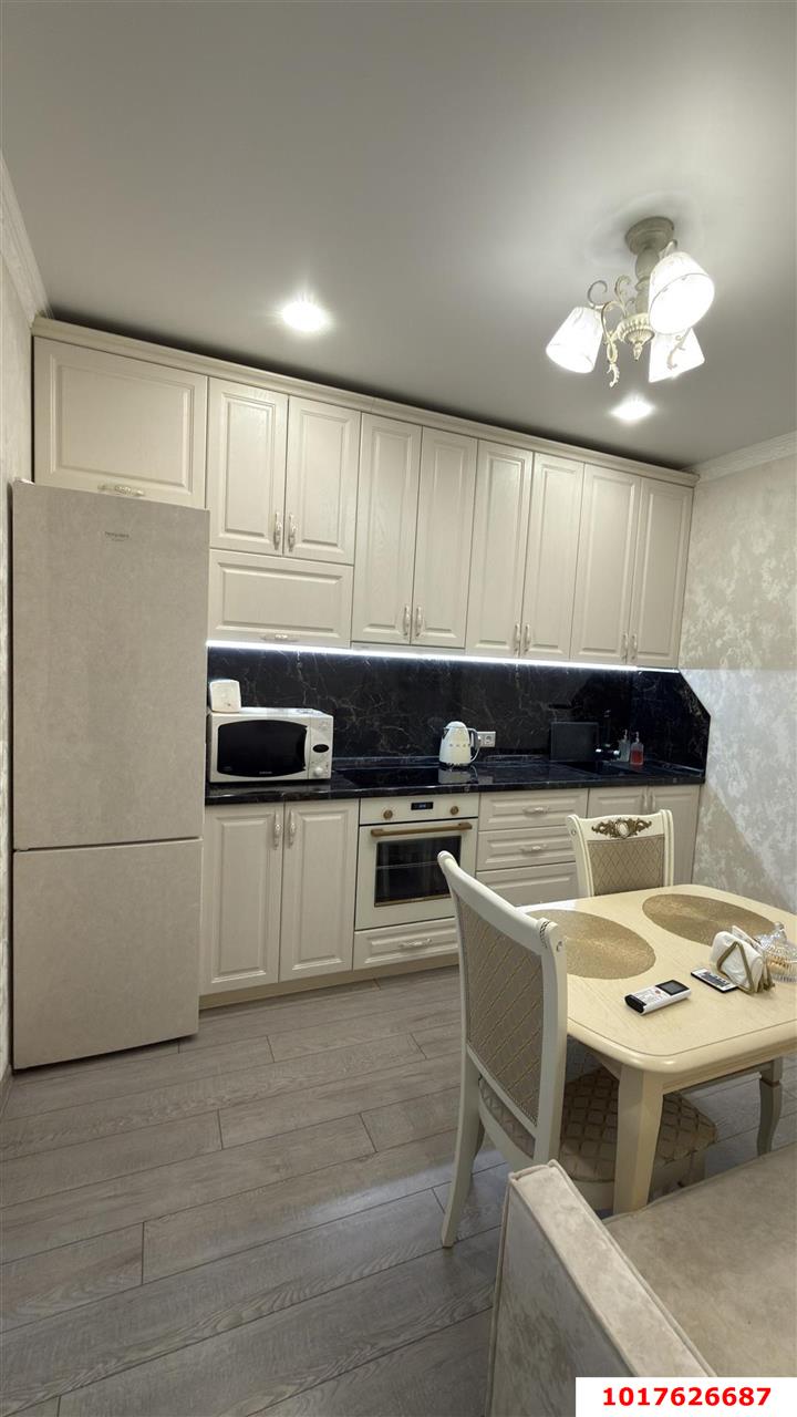 Фото №3: 1-комнатная квартира <span class="whitespace-nowrap">38 м²</span>, <span class="whitespace-nowrap">5/9 эт.</span> - Краснодар, Прикубанский внутригородской округ, мкр. ЖК Красная Площадь, ул. Конгрессная, 23