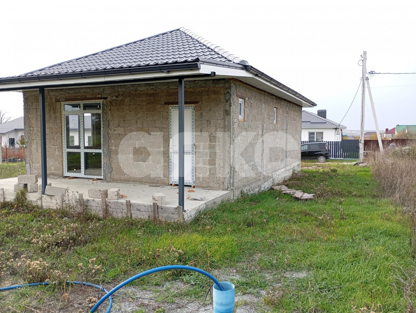 Фото №6: Дом <span class="whitespace-nowrap">87 м²</span> <span class="whitespace-nowrap">+ 4 сот.</span>, <span class="whitespace-nowrap">1 эт.</span> - Семигорский, ул. Виноградная