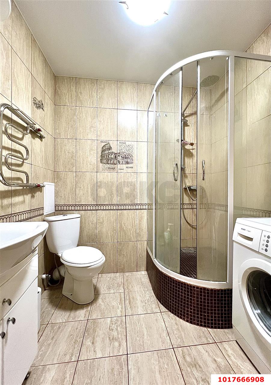 Фото №9: 1-комнатная квартира <span class="whitespace-nowrap">38 м²</span>, <span class="whitespace-nowrap">14/17 эт.</span> - Краснодар, Прикубанский внутригородской округ, Музыкальный, мкр. ЖК Светлый, ул. Московская, 144к1